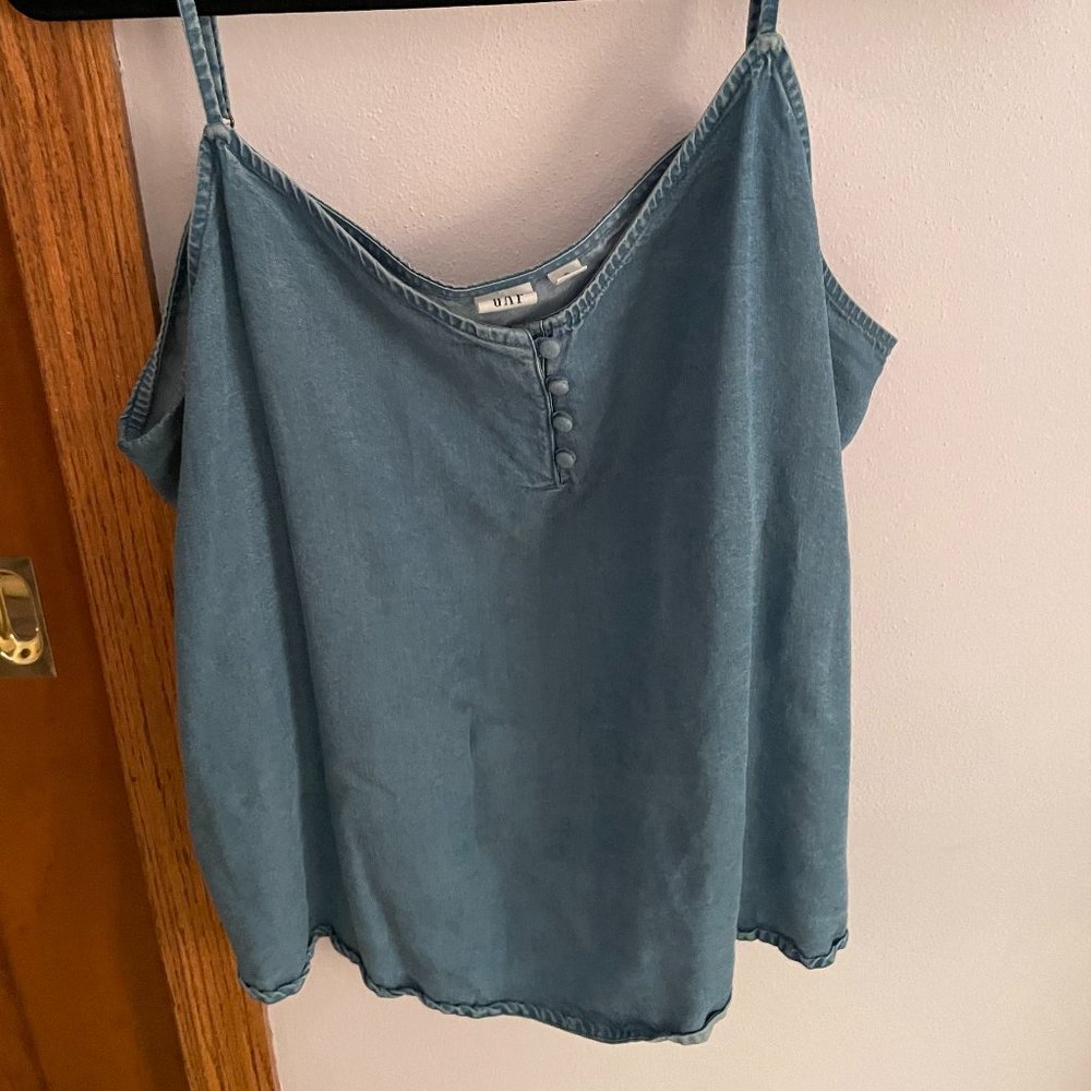 XL Gap Denim Tank Top
